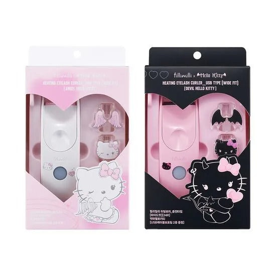 韓國直送:Fillimilli聯乘HelloKitty加熱睫毛夾 送USB線保護 (Z183)