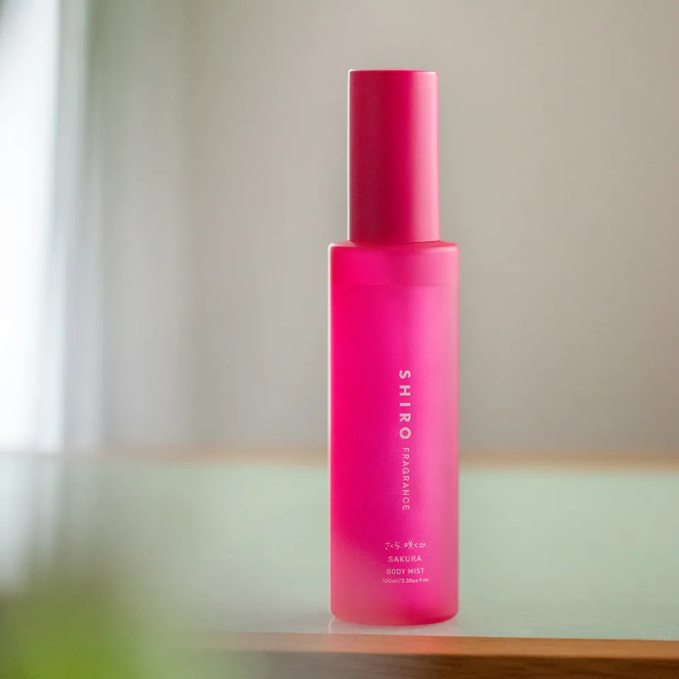 SHIRO-櫻花身體香氛噴霧-100ml-春季限定-Sakura-Body-Mist-輕盈保濕