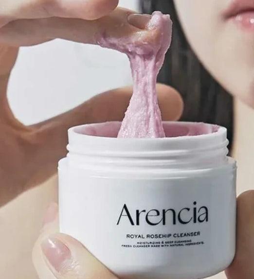 韓國製:Arencia清爽皇家玫瑰果潔面乳 120g (B296) / Made in Korea: Arencia Refreshing Royal Rosehip Cleansing Foam 120g (B296)