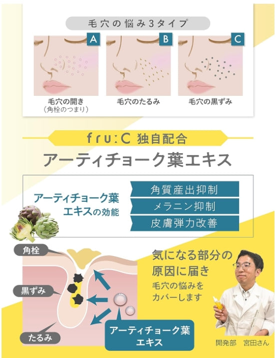 日本製:fru:C 高濃度維生素 C 美容精華液 28ml (B433) / Made in Japan: fru:C High Concentration Vitamin C Beauty Essence 28ml (B433)