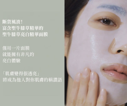 韓國製:Arencia | 聖牛膝草亮白精華面膜(B441)