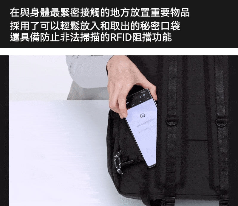 韓國貨:Branden 防盜輕便收納王背包 (Z165)