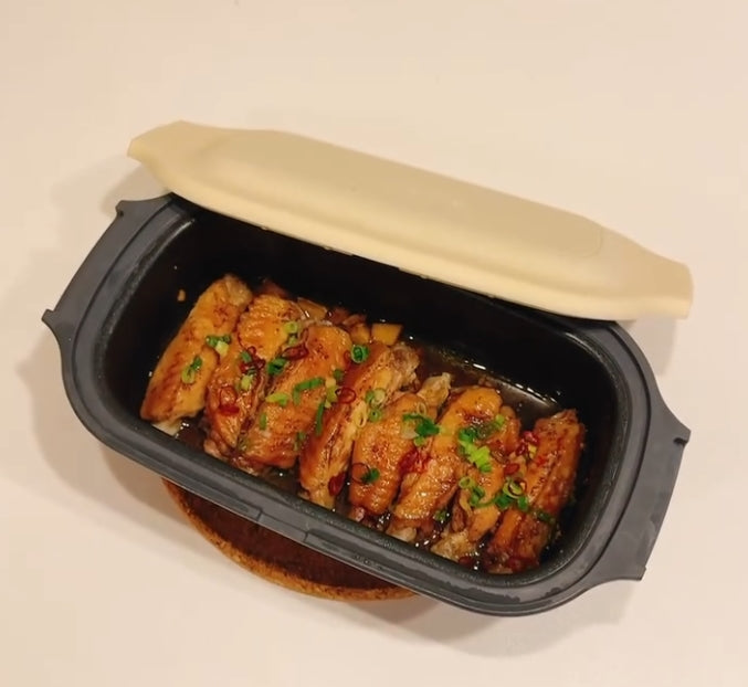 日本直送|3COINS《KITINTO系列》一台六役 微波爐料理神器 🍳 (B3098)