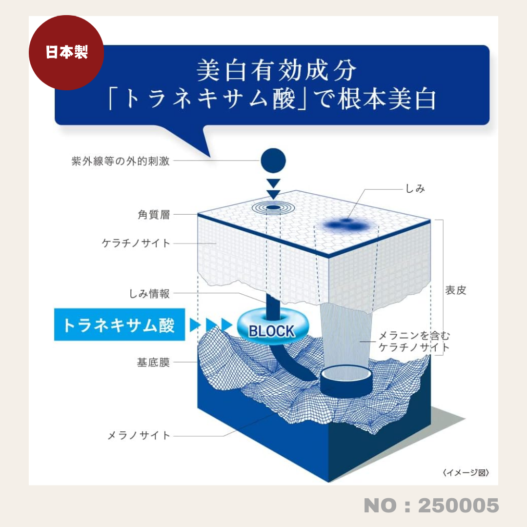 日本製:TRANSINO EX 淡斑提亮美白面膜 (250005)