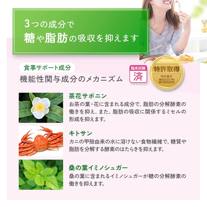日本製:FANCL 卡路里控制瘦身丸 90粒 (30日份) (F284)