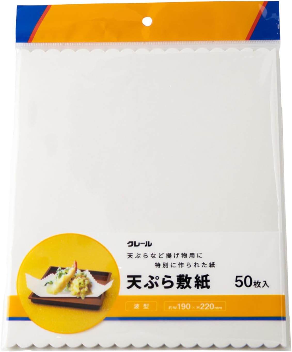 日本製:Asahi Koyo 天婦羅炸物專用吸油紙 Clair 厚地50張裝(B3812)