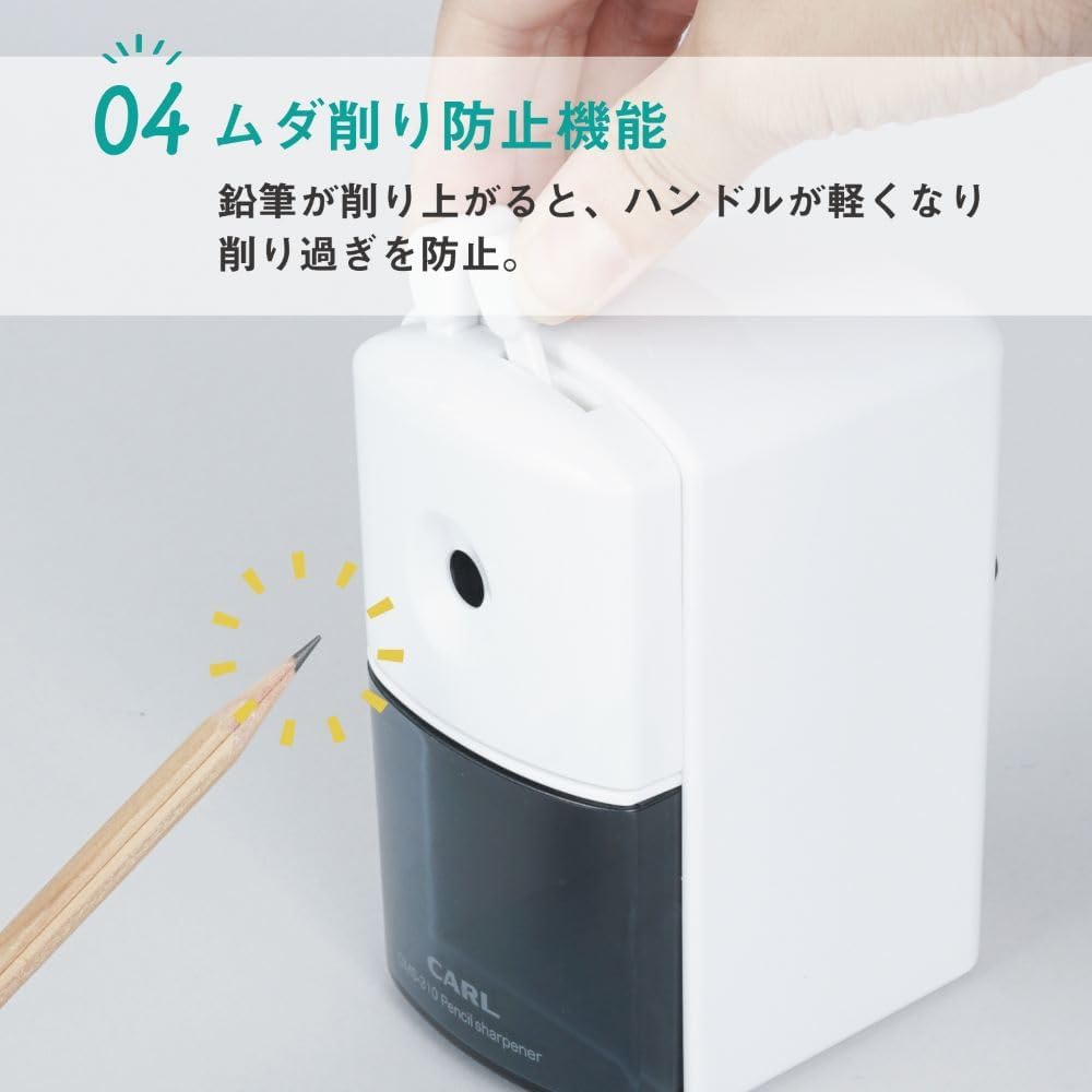 Made in Japan: CARL CMS-310 Professional Manual Pencil Sharpener (B3255) - Top-rated in Japan 🏆