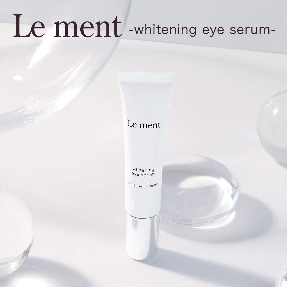 日本製:Le ment 美白抗皺W Care眼部精華 15g (B613)