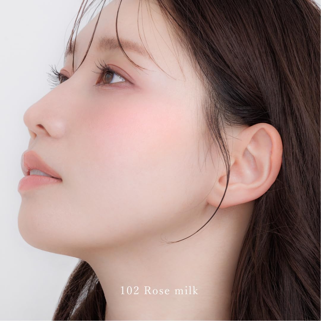 日本製:🏆2026.7月 Enamor by KAJIERI Mellow Melting Cheek 水潤感自然色澤胭脂 milk color limited (B3734)