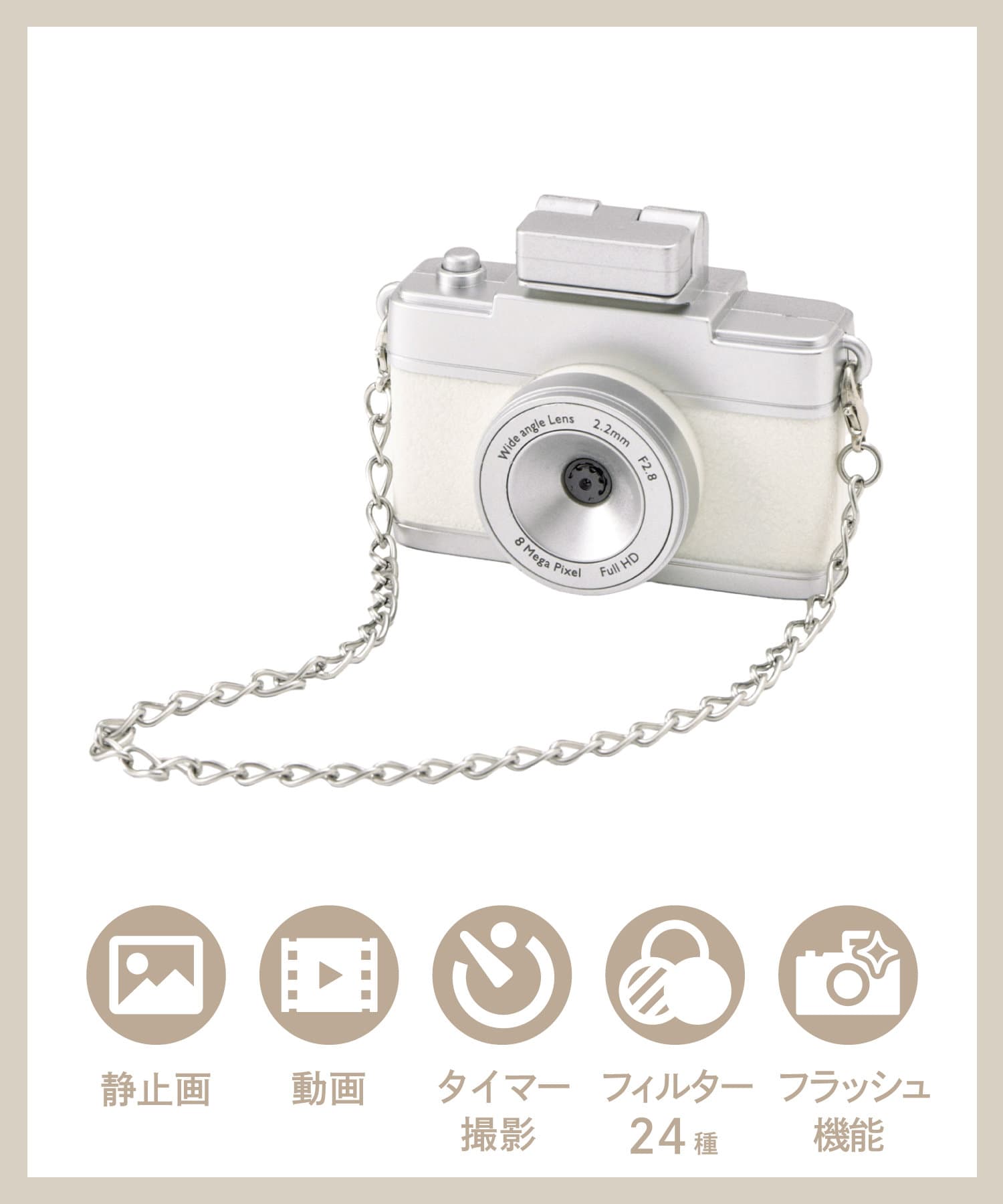 Direct from Japan: 3COINS Mini Camera (B3129) – 日通社代購