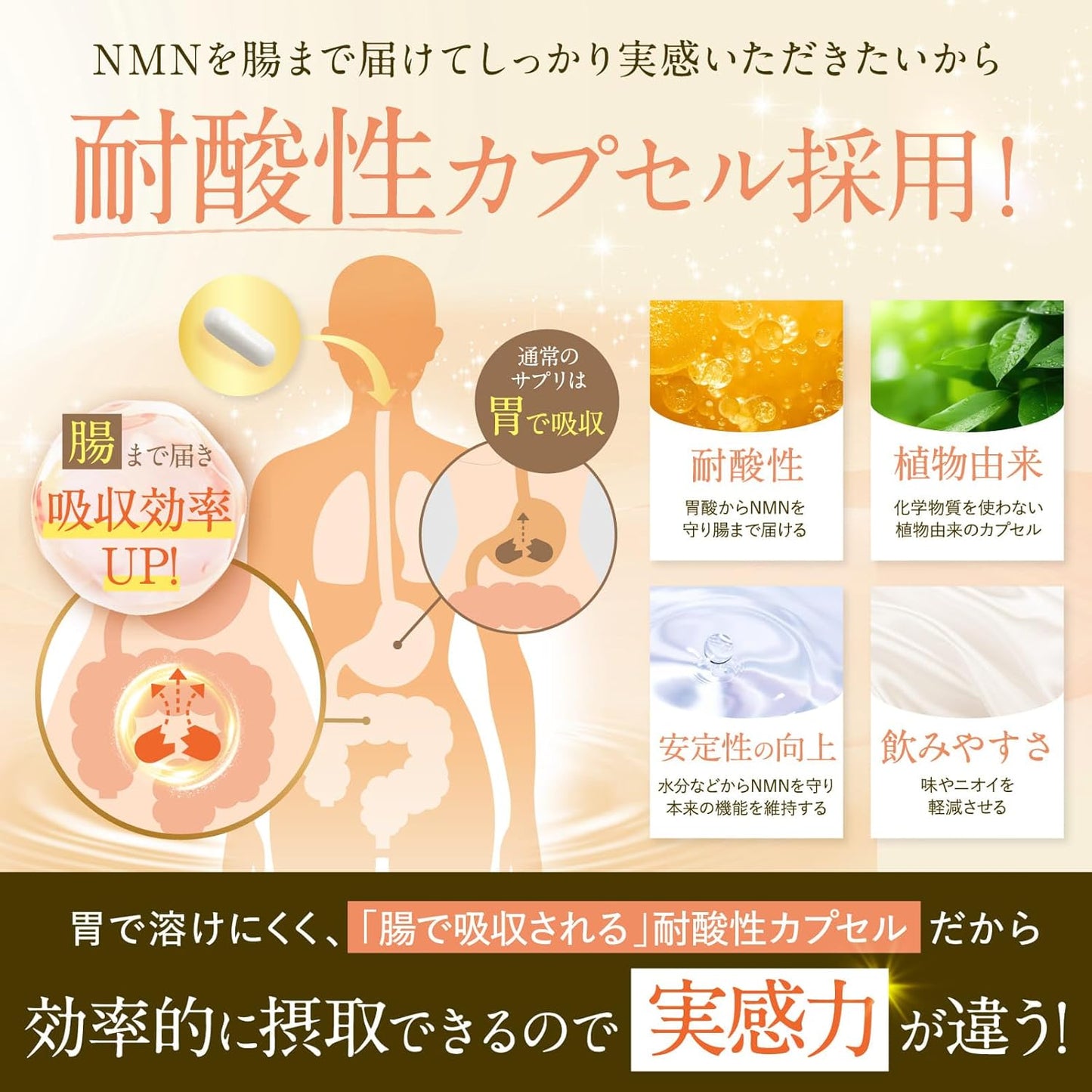 Made in Japan: Shin Nihon Kenko | NMN 50,000mg Peak Anti-Aging Beauty Capsules, 150 capsules (B3566)
