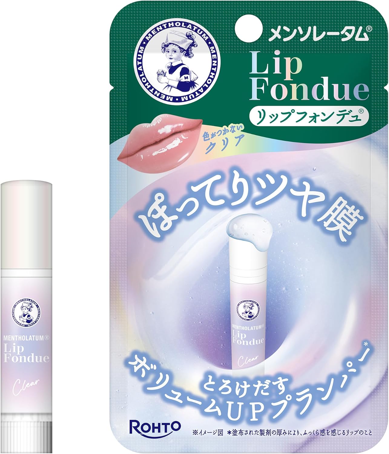日本製:Rohto 曼秀雷敦 Lip Fondue 豐盈潤色護唇膏 (B3070)