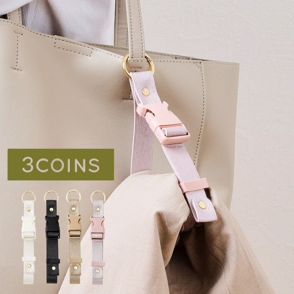 日本直送:3COINS 多功能外套掛扣 (B3145)