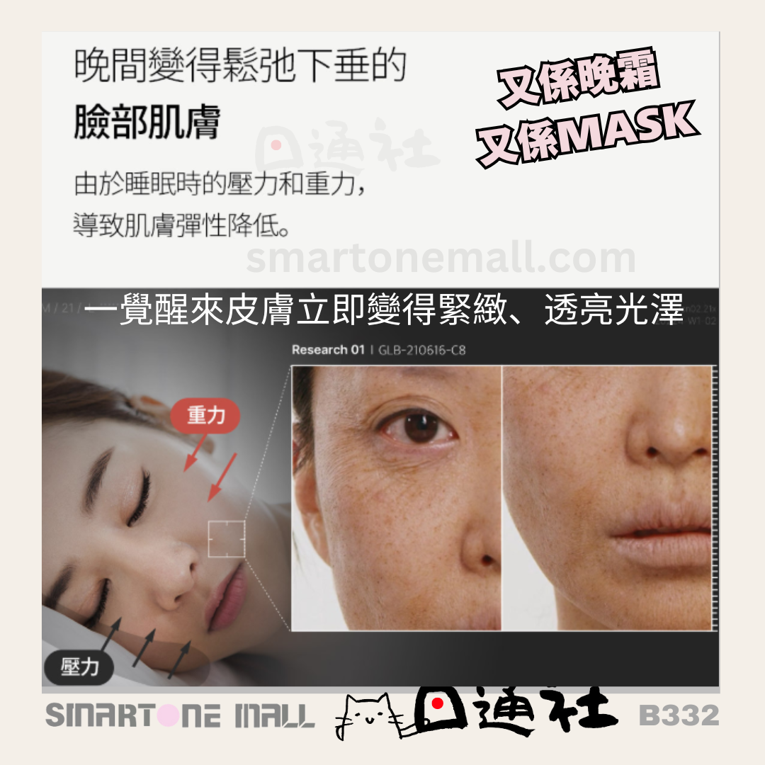 韓國製:Medicube-三重膠原水凝晚霜75ML (B333) / Made in Korea :Medicube- Collagen Night Wrapping Mask 75ML(B333)