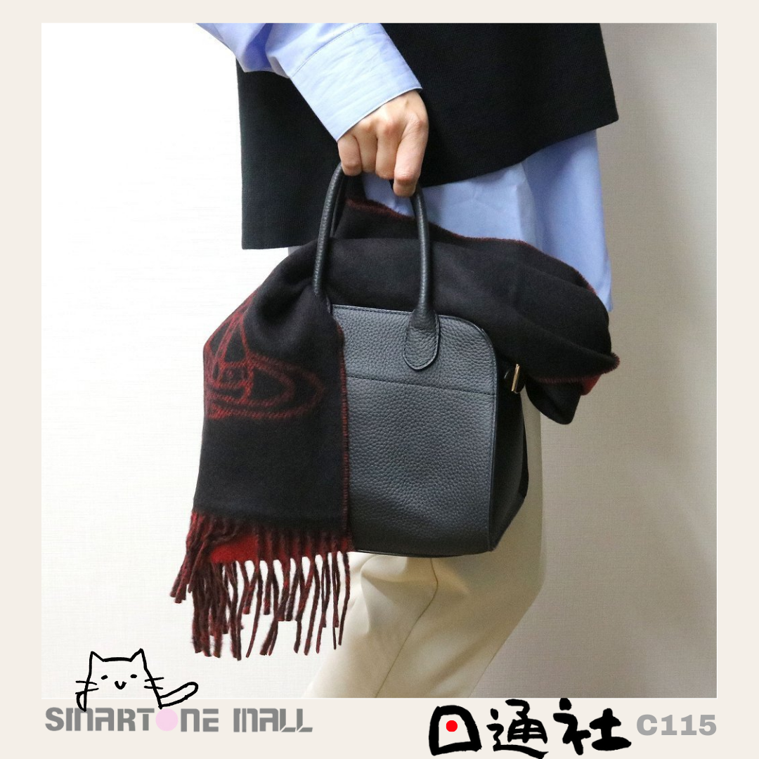 日本直送:Vivienne Westwood意大利製羊毛淨色頸巾 (C115) / From Japan: Vivienne Westwood Italian-made wool solid color neck scarf (C115)