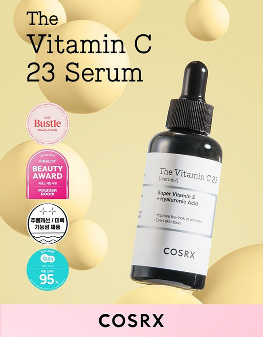 韓國製：COSRX The Vitamin C23 Serum 高濃度23%維C維E美白抗氧精華 – 20ml (B447)
