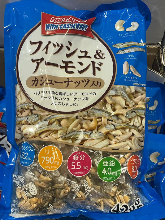  杏仁腰果小魚乾 