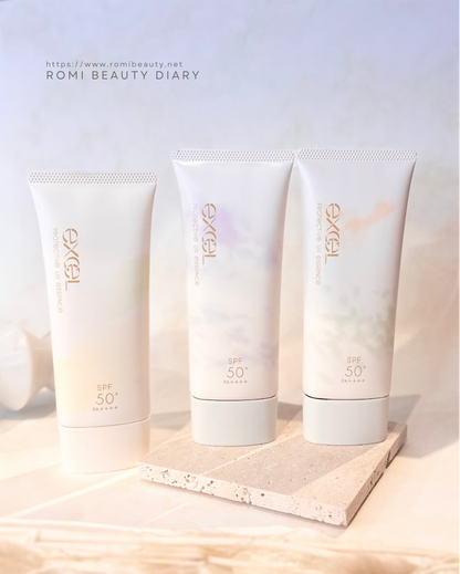 日本製-excel-護膚級清爽防曬精華-03佛手柑與尤加利-2026限定-SPF50-植萃香氛防曬