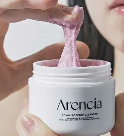 韓國製：Arencia清爽皇家玫瑰果潔面乳 120g (B296) / Made in Korea: Arencia Refreshing Royal Rosehip Cleansing Foam 120g (B296)