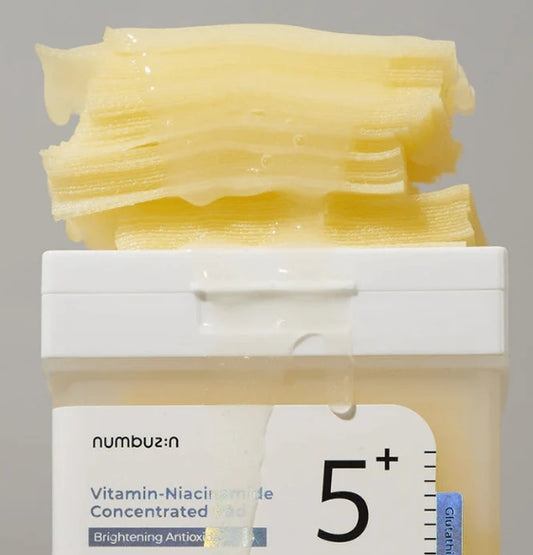 韓國製：numbuzin｜No.5 穀胱甘肽C無痕亮白棉片（70片）(B476)