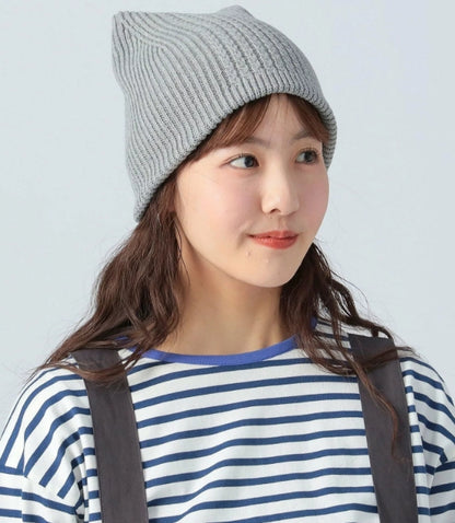 日本直送：Beams Heart Cat Ear Shaggy Watch Cap 貓耳冷帽3色選(B3042)