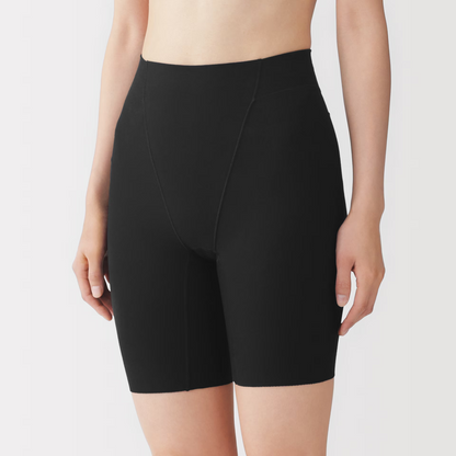 Direct from Japan: MUJI Cotton-Blend Cool and Soft Abdominal Girdle (B3276)
