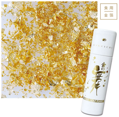 日本製：箔一 Hakuichi 頂級食用金箔碎灑粉瓶裝 (B3822)
