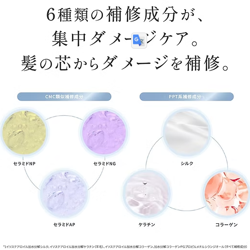 日本製：[LDK A級評鑑]emplir Smooth 輕盈柔順水光澄果免沖洗護髮乳120g(B3823)