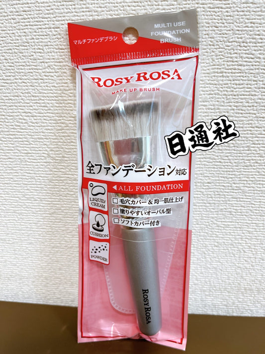 日本製： 𝐑𝐎𝐒𝐘 𝐑𝐎𝐒𝐀 日本粉底刷𝗠𝘂𝗹𝘁𝗶 𝗨𝘀𝗲 𝗙𝗼𝘂𝗻𝗱𝗮𝘁𝗶𝗼𝗻 𝗕𝗿𝘂𝘀𝗵️ (B3219)