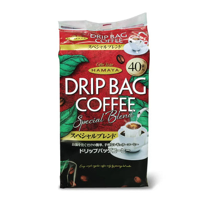 日本製-HAMAYA-濾掛咖啡-40袋入-Special-Blend-手沖風味-1924年創業-日本老字號咖啡-日本直送-產品展示照