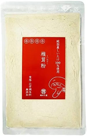 日本製-大道貿易代購-九州產無農藥天然香菇粉100g-單袋裝粗磨顆粒-日本進口大道貿易国産椎茸粉100g九州產無農藥干香菇粗磨顆粒無添加純素Vegan湯品炒菜餡料適用-改善料理單調化學味精及泡發繁瑣-日系調味食材照