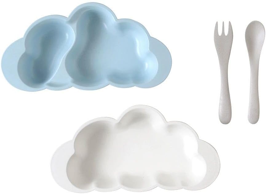 Made in Japan: 10mois | mamamanma Cloud Plate Set (B3464)