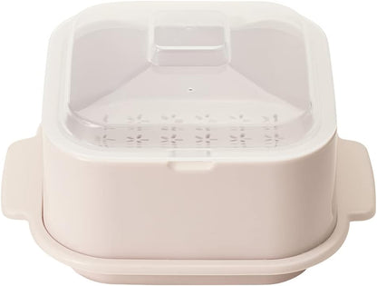 Made in Japan: &NE | recopo Far Infrared High-Performance Microwave Steaming Box for One Person (B3626)