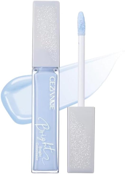 日本製-Cezanne-藍光透亮修正遮瑕膏-10-Clear-Blue-校正蠟黃-提亮淚溝-藍色遮瑕液-透明感妝容