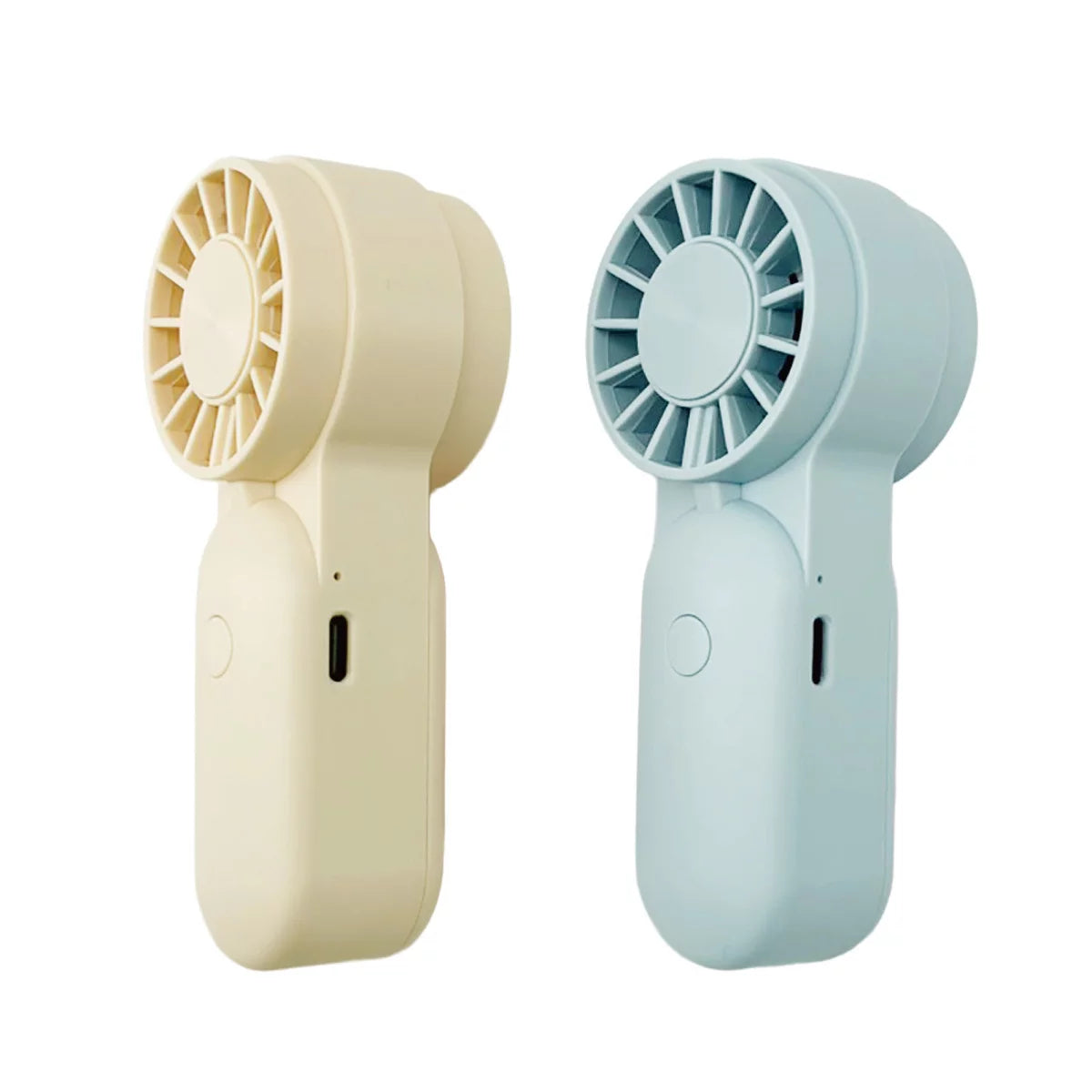 Direct from Japan: Seena | Japan COSTCO Ultra-Lightweight Two-Tone Mini Fan Twin Pack (B3627)