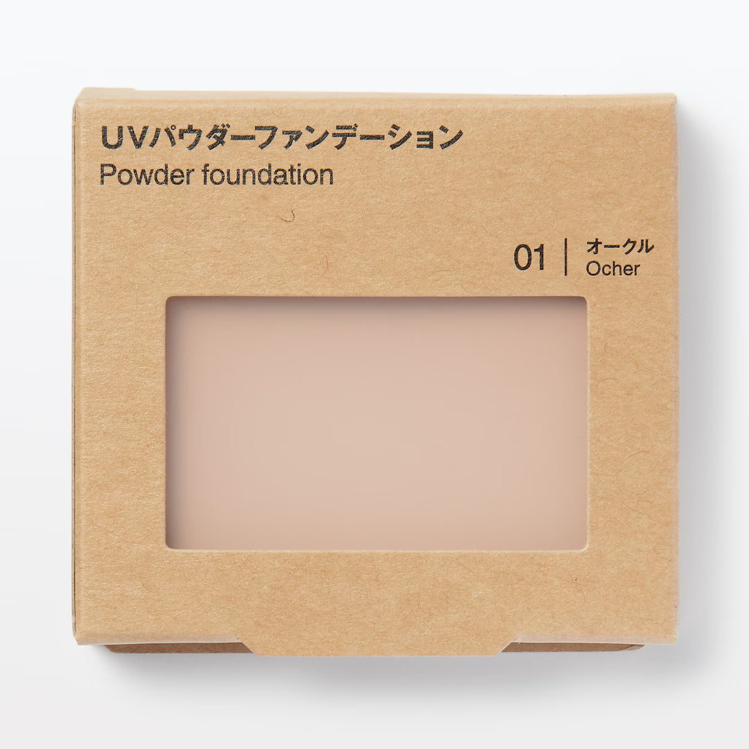 MUJI 無印良品  UV 防曬粉餅 
