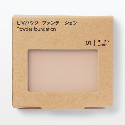 MUJI 無印良品  UV 防曬粉餅 