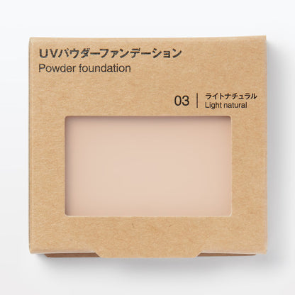 MUJI 無印良品  UV 防曬粉餅 