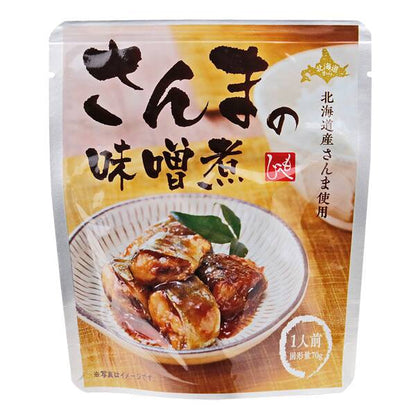 日本製-日通社代購-北海道秋刀魚味噌煮95gB3911-北海道直送水產罐頭
