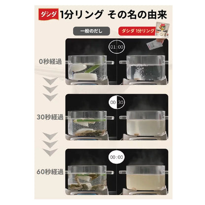 日本製-韓國產-CJ第一製糖-大喜大牛肉高湯圈-1分リングだし-80g-高濃縮牛骨湯塊-空心戒指形極速溶解-拌飯拌麵神物-日本便利常備食品-產品展示照