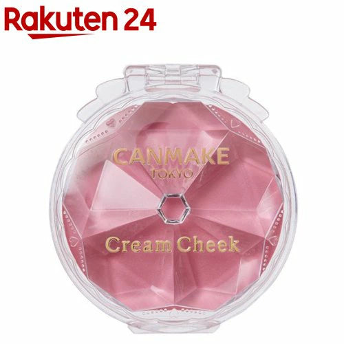 日本製-CANMAKE代購-柔滑水潤胭脂膏23丘比白桃粉CupidPink-單盒裝-日本進口CANMAKE胭脂膏獨家慕斯轉化膏體23CupidPink丘比白桃粉嬌嫩白純粉色清爽不黏膩服貼保濕蘋果肌提亮適用-改善面部蒼白卡粉結塊及雙頰乾燥-日系美容彩妝工具照