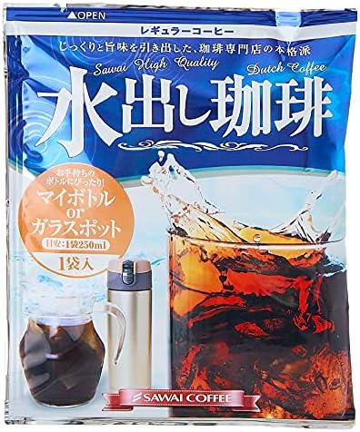 日本製-澤井珈琲-Sawai-Coffee-冷泡咖啡包-60袋裝-氮氣鎖鮮-深焙工藝-低溫萃取-冰咖啡
