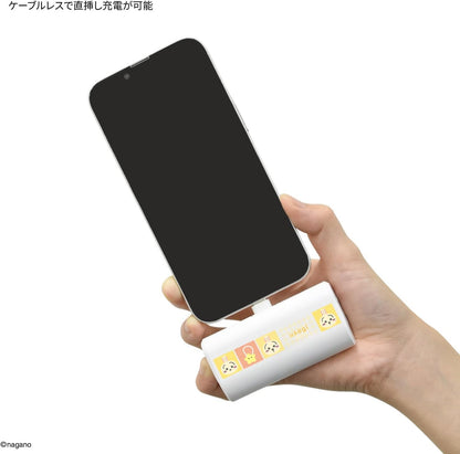 日本直送： gourmandise 吉伊卡哇 Type-C 直插式行動電源 4000mAh (B3790)
