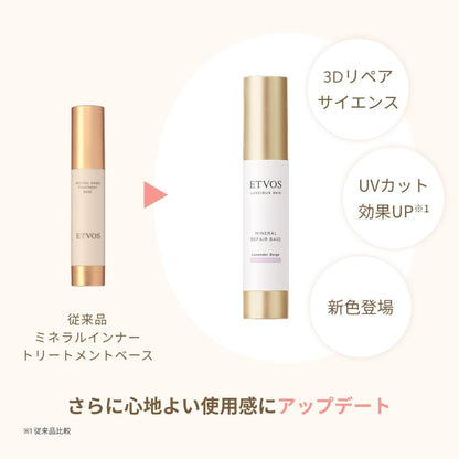 日本製：ETVOS Mineral Repair Base 晶潤亮采礦物修護妝前保濕露底霜 25ml SPF35 PA+++(B3808)