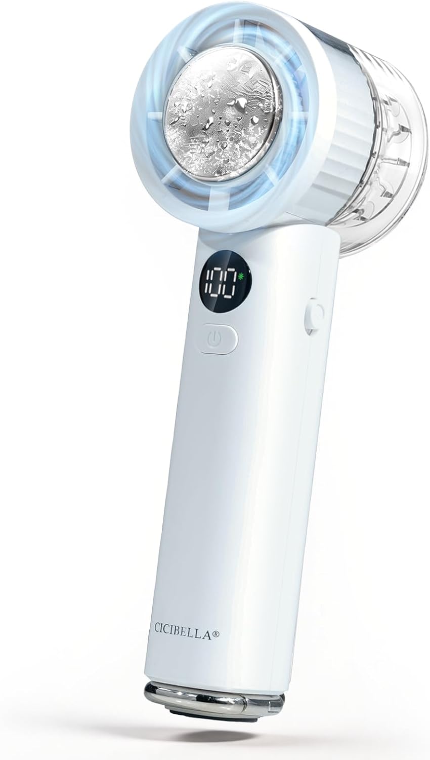 日本品牌：CICIBELLA ｜ 2026全新革新直柄款 / 折疊款製冷版面手提風扇 (B3637)