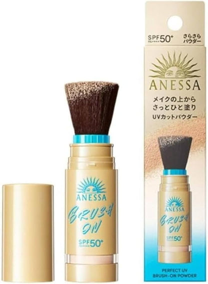 日本製-資生堂-ANESSA-安耐曬-防曬蜜粉刷-SPF50-12小時控油-補妝神器-礦物蜜粉