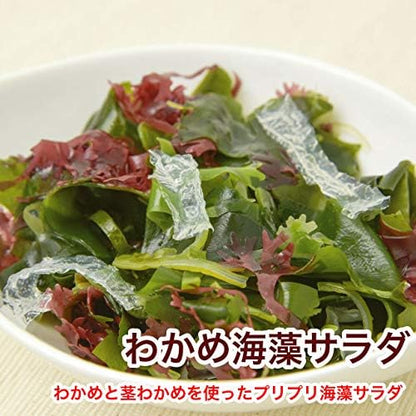 日本製三陸產莖裙帶菜 250g 包裝，高纖低脂、爽脆口感之健康日式零食