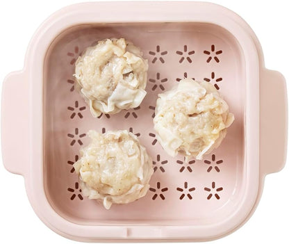 Made in Japan: &NE | recopo Far Infrared High-Performance Microwave Steaming Box for One Person (B3626)