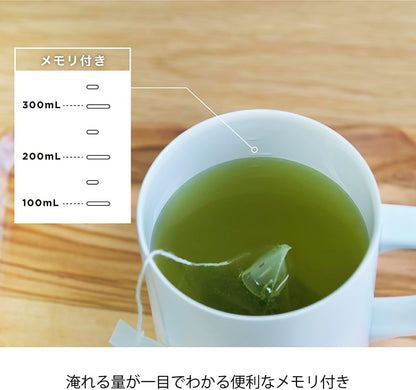 日本直送：HARIO 陶瓷塗層真空保溫馬克杯 (350ml / 470ml / 黑白 2色可選) (B3844)