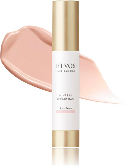 日本製：ETVOS Mineral Repair Base 晶潤亮采礦物修護妝前保濕露底霜 25ml SPF35 PA+++(B3808)